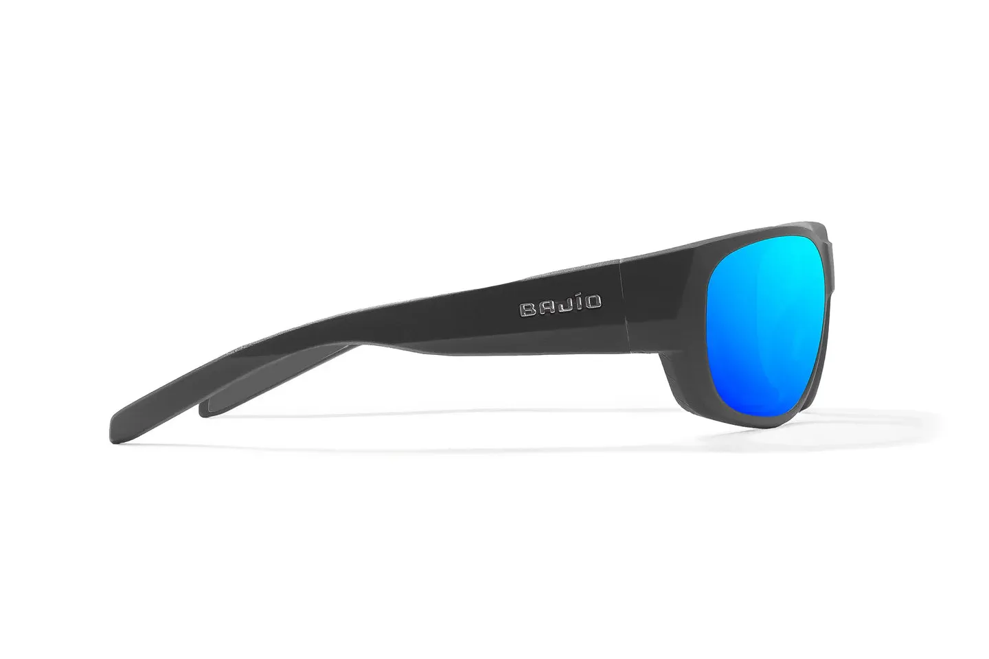 Darien Black Matte / Blue Mirror Polycarbonate