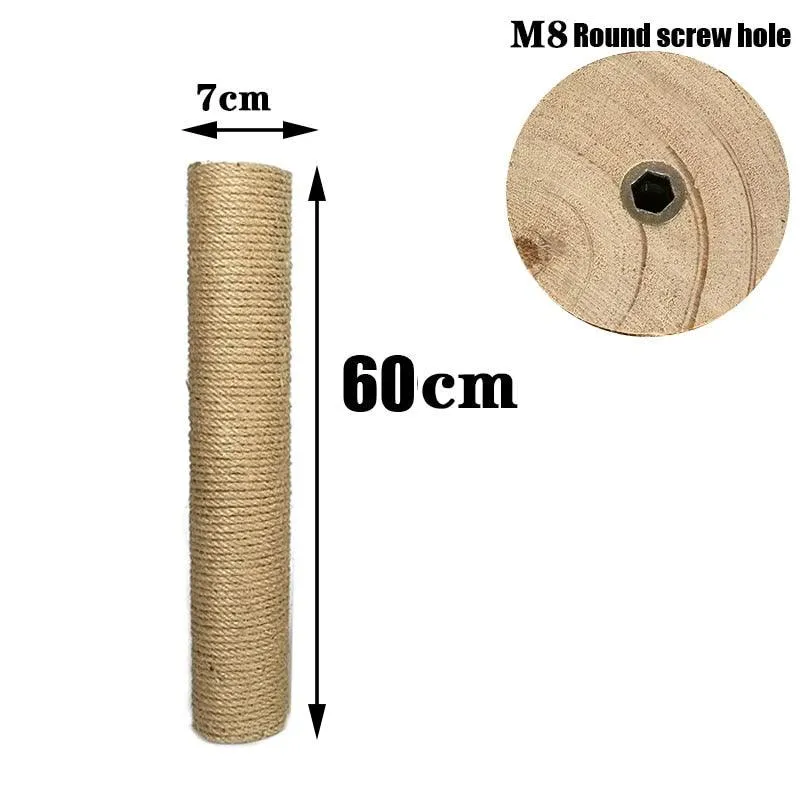 DIY Wooden Cat Scratching Post