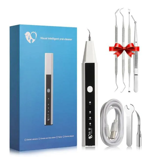 Electric Dental Scaler Teeth Whitening With HD Camera Teeth Calculus Tartar Remover Tools