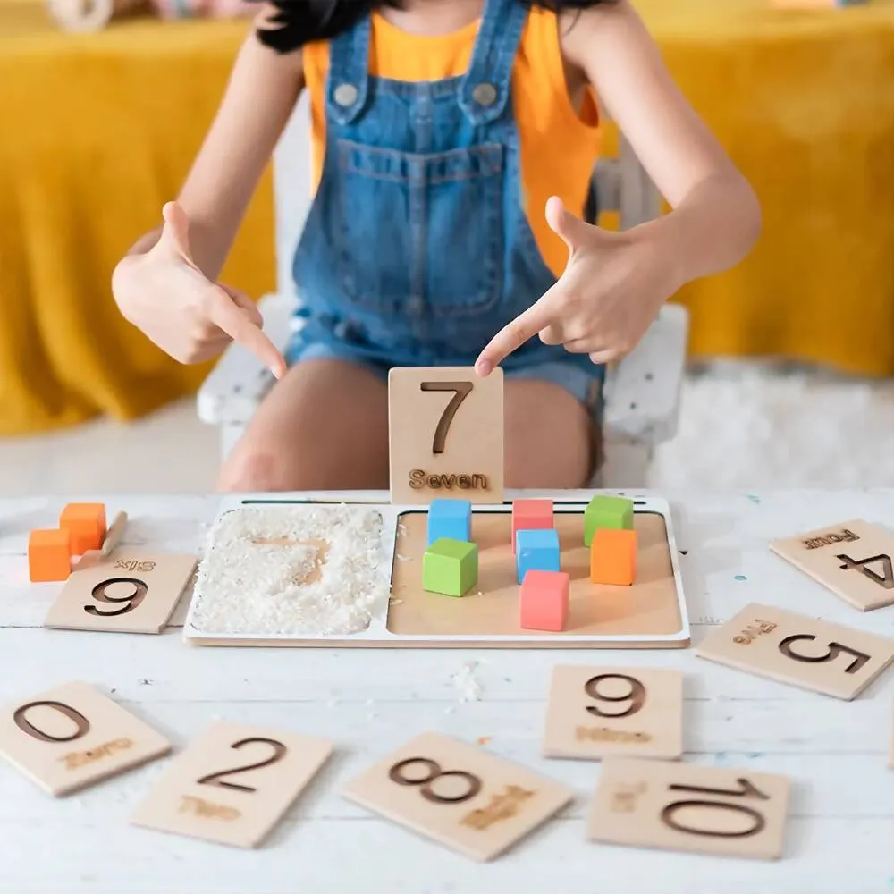 ILEARNNGROW Montessori Number Literacy, Interactive Learning, Fun Educational Game, Early Childhood Education, Montessori Method