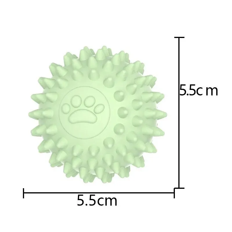 Interactive Rubber Chew Ball for Dogs and Cats