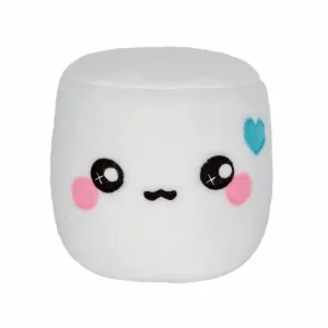 Marshmallow plushie - pillows cushions chocolate dipped novelty round kawaii food sweets geekery