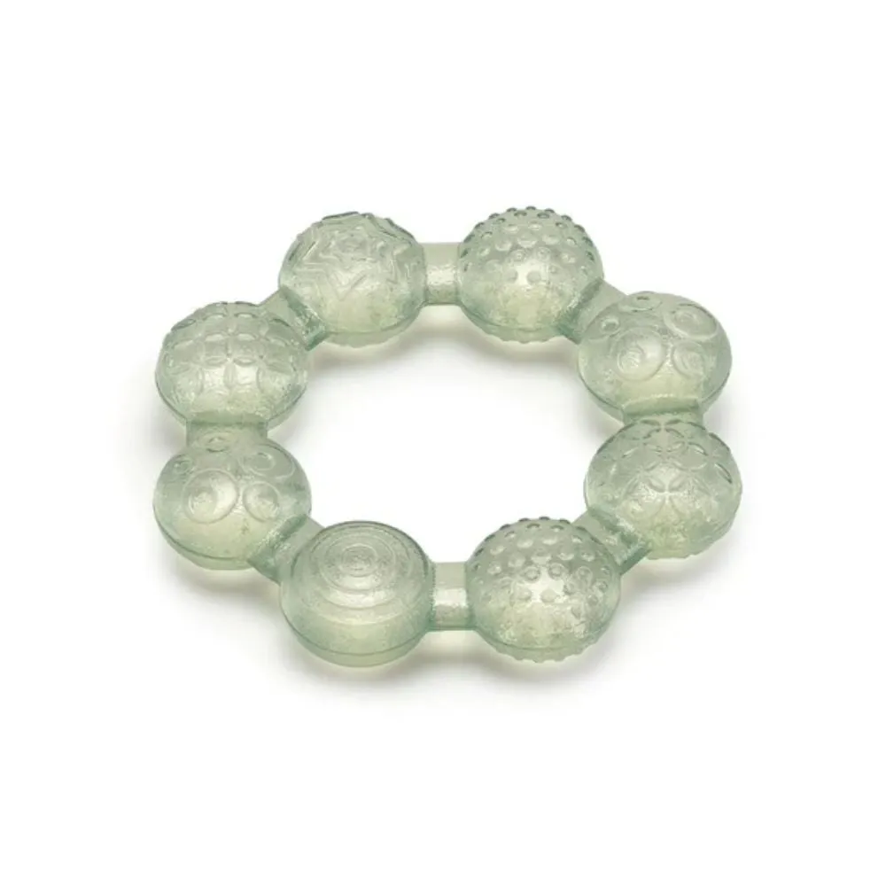 noka Cooling Ring Teether - Moss