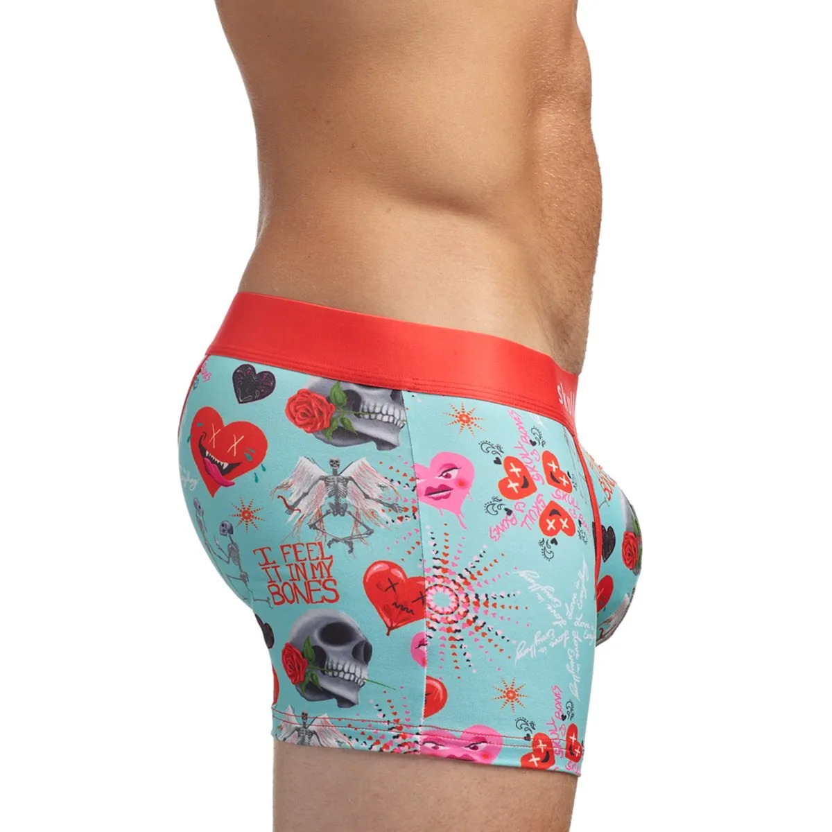 Skull & Bones Love Bones Boxer