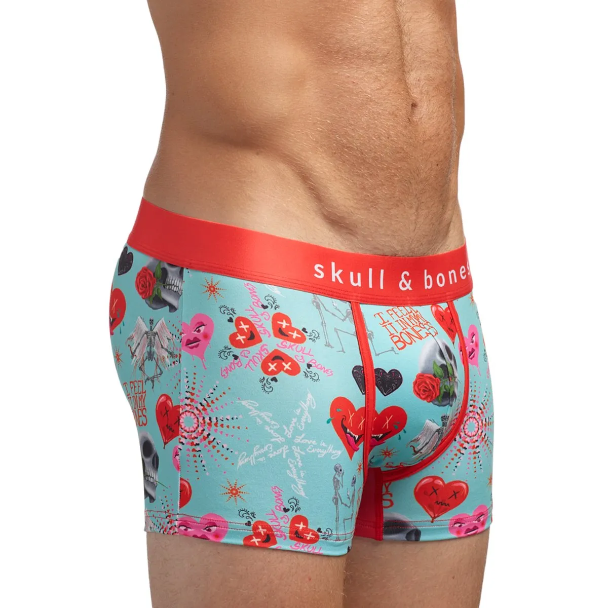 Skull & Bones Love Bones Boxer