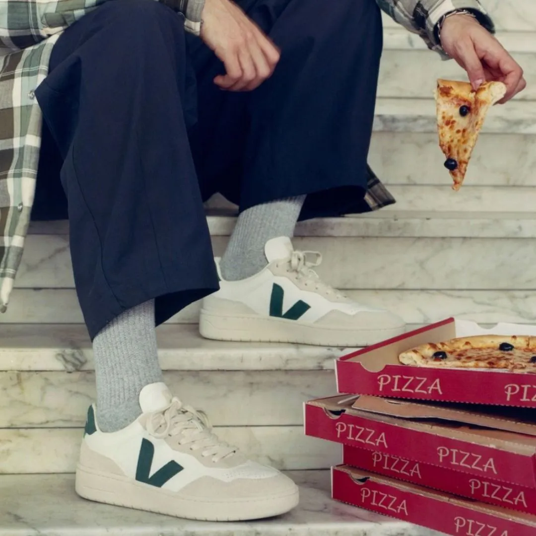 V-90 Leather Sneaker (Extra White   Cyprus)