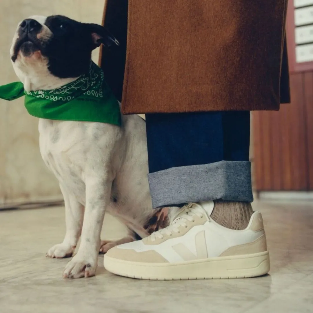V-90 Leather Sneaker (Extra White   Pierre)