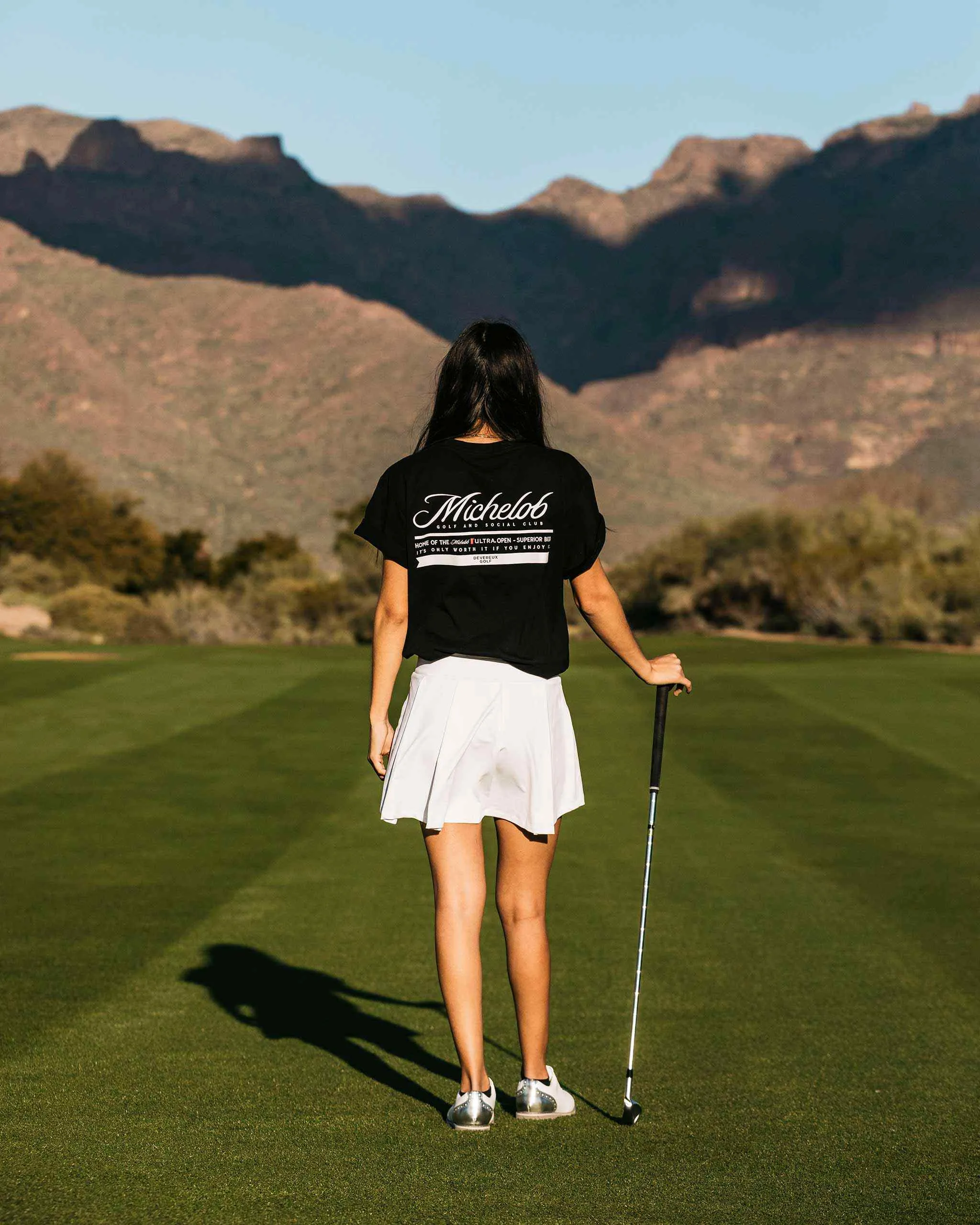 Women's T-Up The Course Cropped Tee