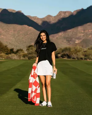 Women's T-Up The Course Cropped Tee