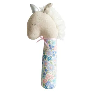 Yvette Unicorn Squeaker (Liberty Blue)